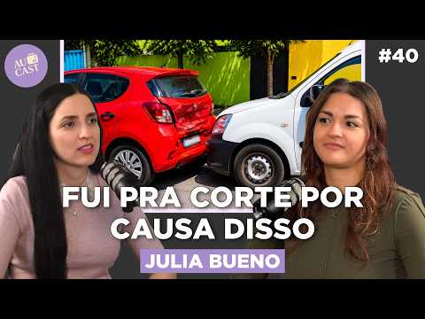 Thumbnail do episódio Bati o Carro e fui parar na CORTE dos EUA (Julia Bueno) | Au Cast